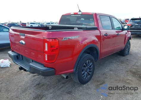 2021 Ford Ranger Xlt из США, поврежденный, VIN 1FTER4EH2MLD20913